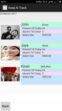 Keep n Track screenshot 2