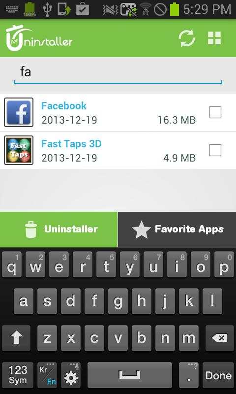 Awesome Apps Manager скриншот 3