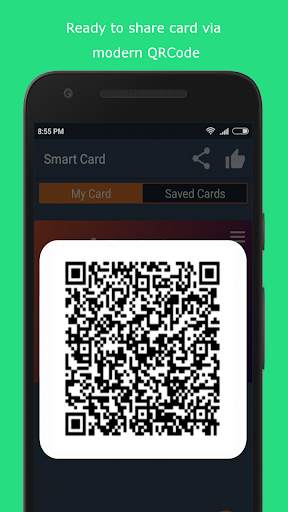 Smart Card - Digital Visiting Card with QR Code скриншот 2