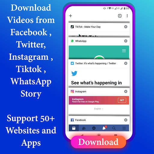 Snap Mate Download App | SnapSaver video snap 2021 скриншот 1