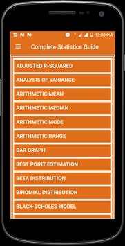 Complete Statistics Guide screenshot 3