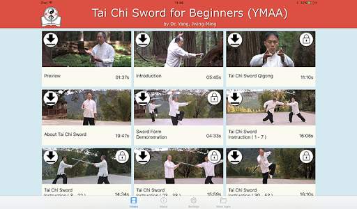 Tai Chi Sword for Beginners (YMAA) screenshot 1