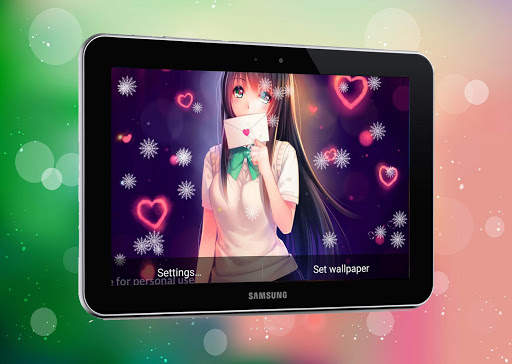 Beautiful Anime Live Wallpaper screenshot 4