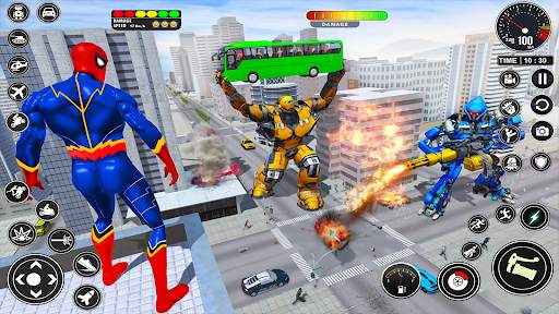 Rope Superhero Games Rope Hero screenshot 3