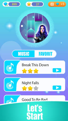Descendants 3 Piano Tiles screenshot 1