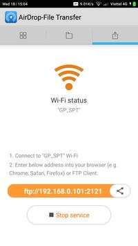 AirDrop - Wifi File Transfer screenshot 1