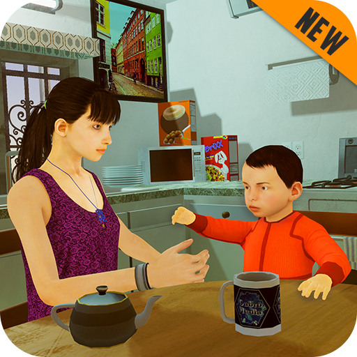Kid simulator : Virtual mommy life simulator game icon
