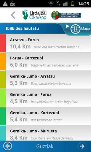 Urdaibai Oka App screenshot 2