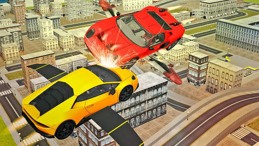 Flying Sport Car Simulator2016 screenshot 5
