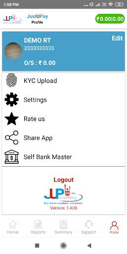 JustUPay -Recharge | AePS | PANCard | BBPS | DMT screenshot 4