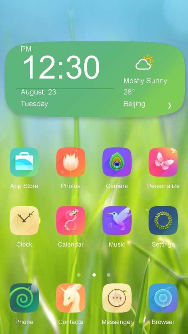 Nature - Launcher Theme screenshot 1