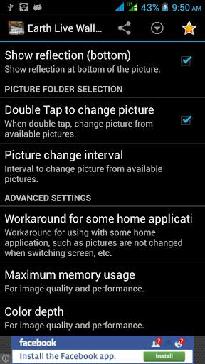 Tierra Live Wallpapers screenshot 6