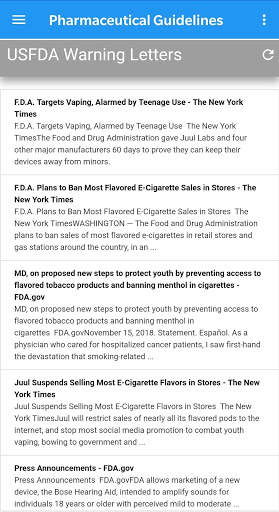 Pharmaceutical Guidelines screenshot 6