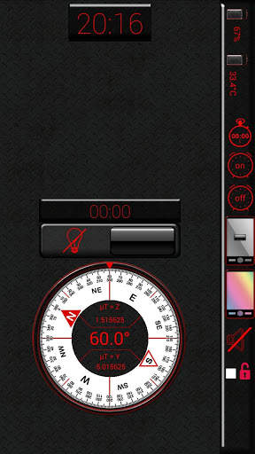 LED Flashlight - Compass screenshot 2