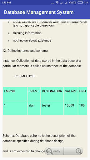 DBMS screenshot 3