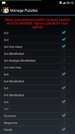 Speedcubing Timer screenshot 3