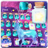 Fantasy elk keyboard icon