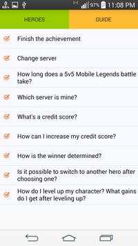 Guide for Mobile Legends screenshot 4