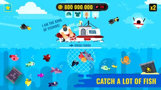 Epic Fish Hunter - Idle fishing game screenshot 1