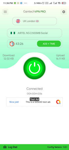 Gantech VPN Pro screenshot 3