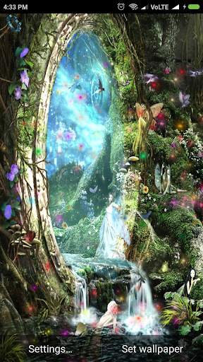 Magic Forest Live Wallpaper screenshot 2