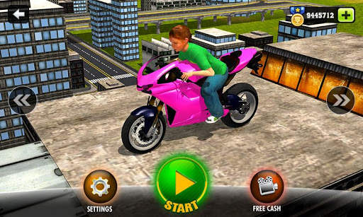 Kids MotorBike Stunt Rider 3D screenshot 2