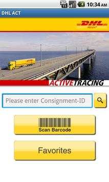 DHL ACTIVETRACING 1 تصوير الشاشة
