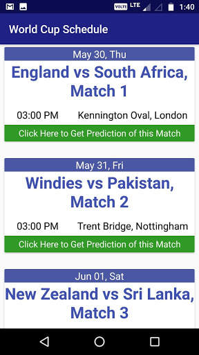 Super Cricket Predictor screenshot 1