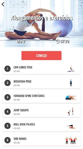 Exercícios para aumentar a altura screenshot 2