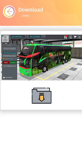Mod BUSSID Double Decker screenshot 2