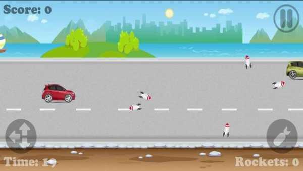 Rocket Car Racing screenshot 1