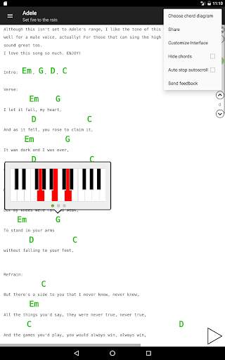 Guitar chords and tabs screenshot 6