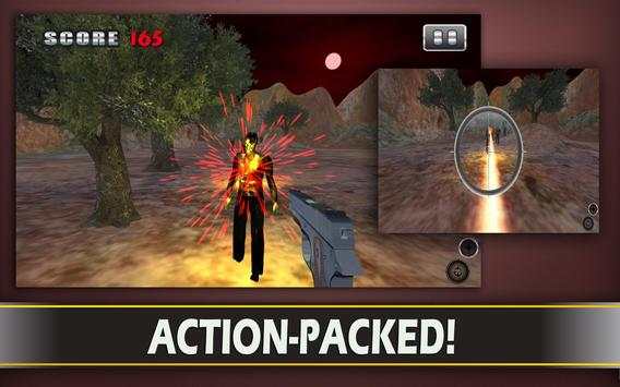 Alien Zombie Sniper Serangan screenshot 14