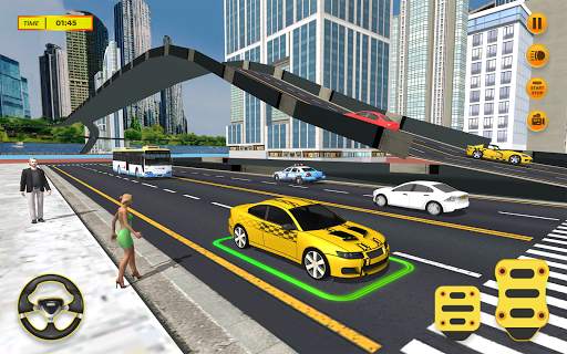New Taxi Simulator 2021 - Taxi Driving Game 3 تصوير الشاشة