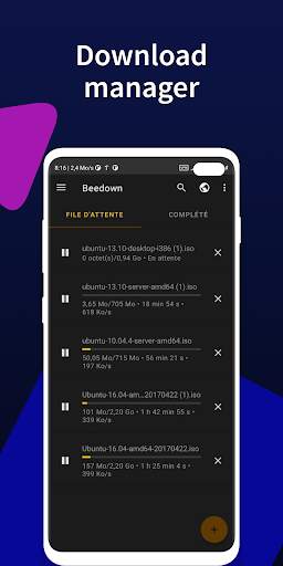 Beedown - Downloader & Browser screenshot 1
