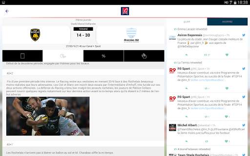 Ligue Nationale de Rugby screenshot 13