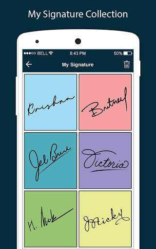 Signature Creator - Signature Maker स्क्रीनशॉट 15