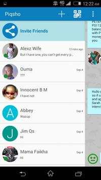 Piqsho messenger screenshot 1