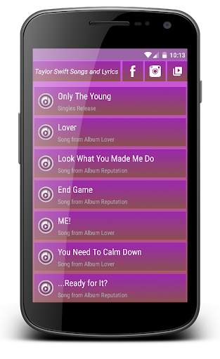 Taylor Swift - exile songs and screenshot 2