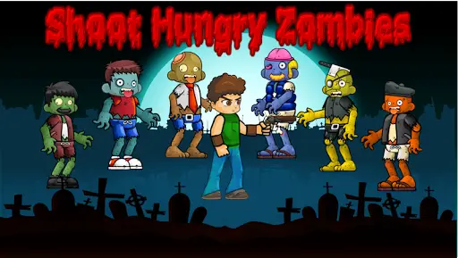 Shoot hungry zombie : shooter games screenshot 15