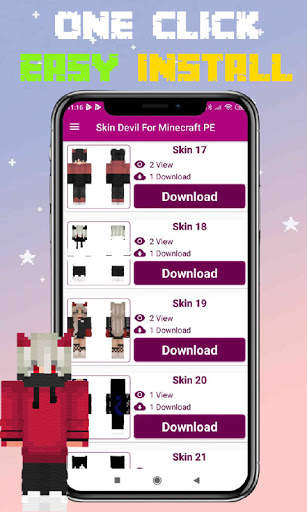 😈👿 Devil Skins For Minecraft PE 🧟🧟‍♀️ screenshot 5