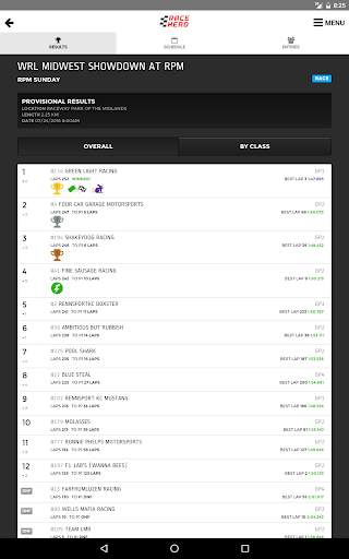 RaceHero Live Timing & Results screenshot 9