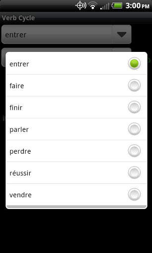 Verb Cycle Français скриншот 4