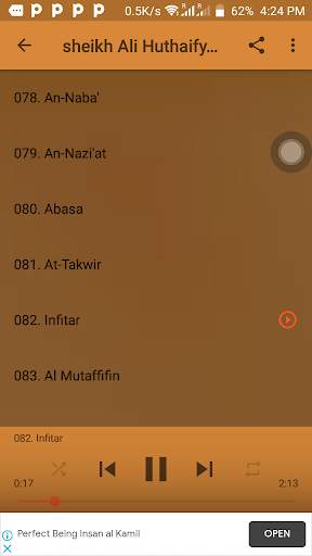 sheikh Ali Huthaify Quran MP3 screenshot 10