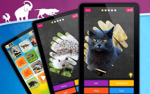 Krasspel: Dieren Quiz screenshot 9