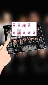 Pop K Theme&Emoji Keyboard 2 تصوير الشاشة