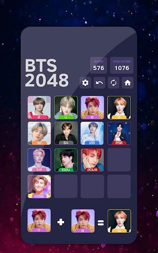 BTS 2048 Game screenshot 3