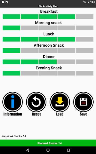 Zone Diet Free screenshot 11