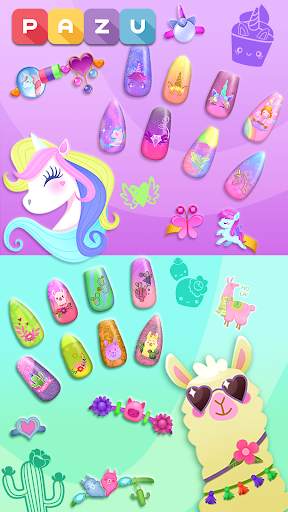 Nail Art Salon - Manicure & jewelry games for kids screenshot 6