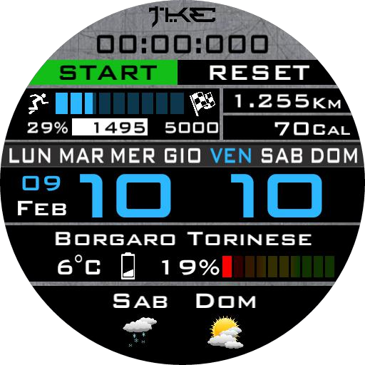 Tke 123 for watchmaker icon